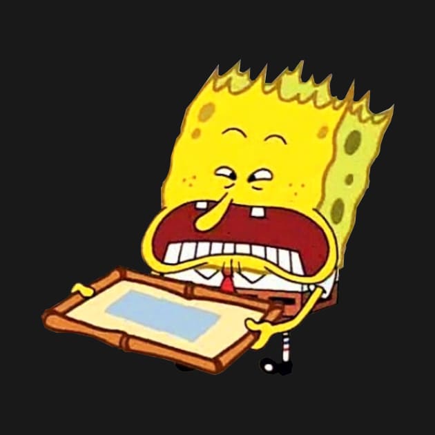 Funny SpongeBob - cartoon drawing - Color by euror-design