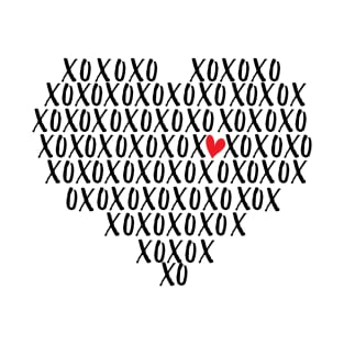 Xoxo Heart Valentine T-Shirt