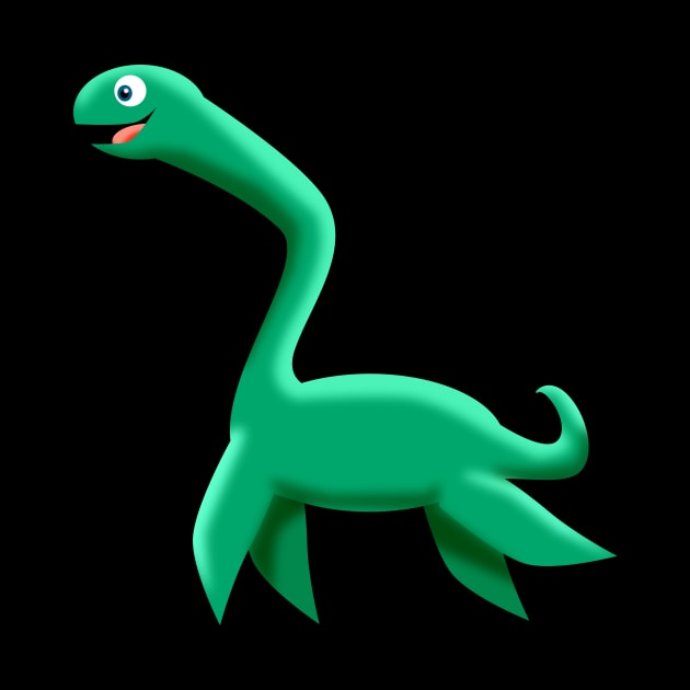 Loch Ness Monster by Wickedcartoons