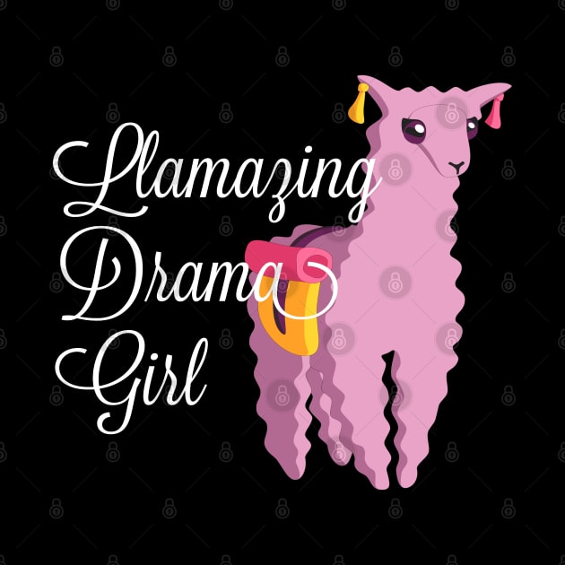 Llamazing Drama Girl - Llama by Animal Specials