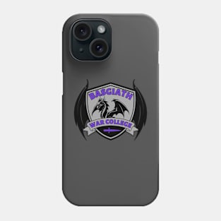 Basgiath War College Wing Crest Purple Phone Case