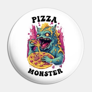 The Pizza Monster Pin