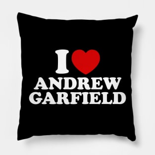 I Love Andrew Garfield Pillow