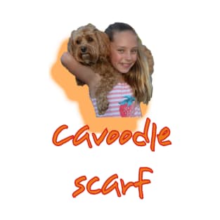 Cavoodle Scarf T-Shirt