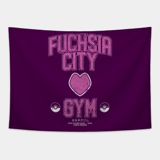 Fuchsia City Gym Tapestry