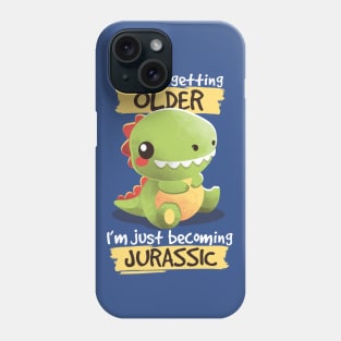 Becoming jurassic Phone Case