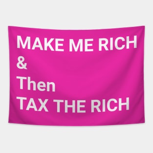 TAX THE RICH Tapestry