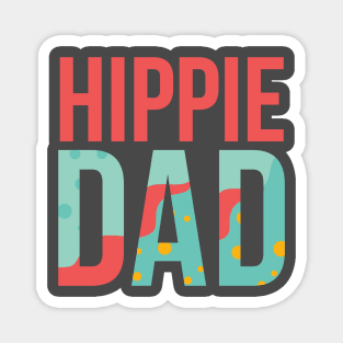 Hippie Dad Magnet