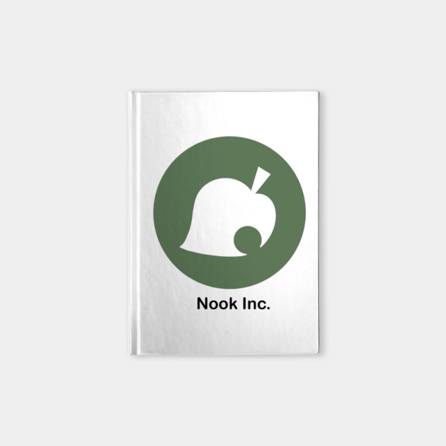 Nook Inc Logo - Animal Crossing New Horizons - Notebook | TeePublic AU