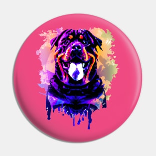 Rottweiler Doggo Metzgerhund Print Poster Artwork Pin