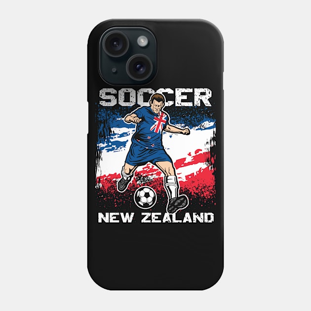 New Zealand Soccer Futbol Phone Case by megasportsfan