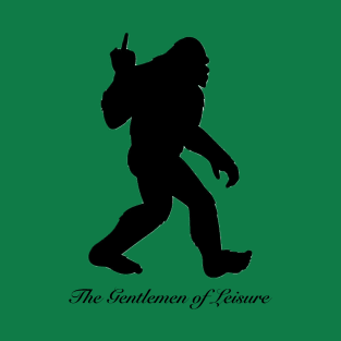 The Gentlemen of Leisure. Sasquatch Middle Finger #1 T-Shirt