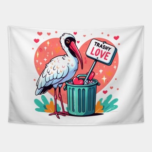 valentine bin chicken Tapestry