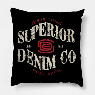 Superior Denim Co Pillow