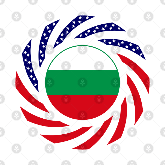 Bulgarian American Multinational Patriot Flag Series by Village Values