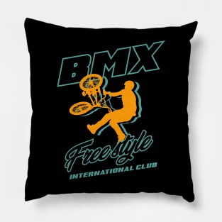 BMX INTERNATIONAL CLUB POSTER Pillow