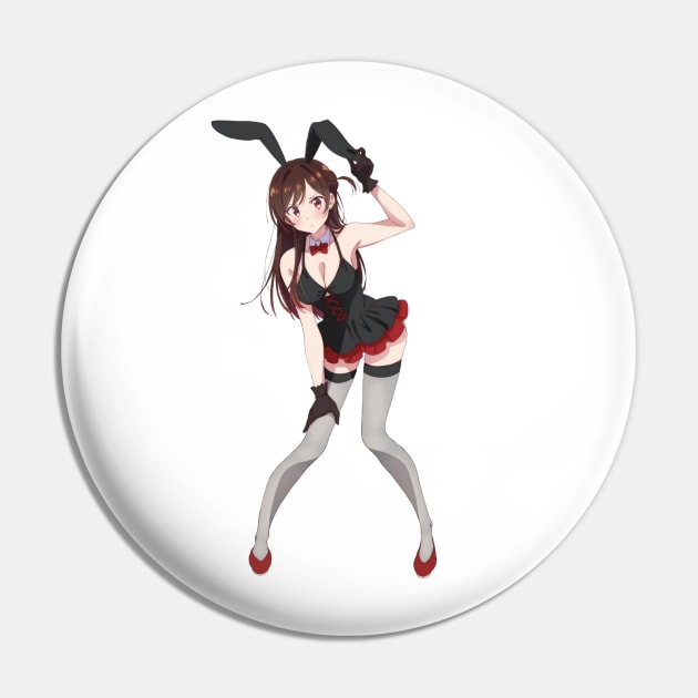 Bunny Girl Chizuru San From Rent A Girlfriend Anime Pin by Hentai-heaven