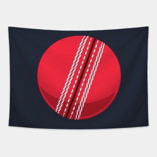 Cricket Ball 3D With Seam Tapestry