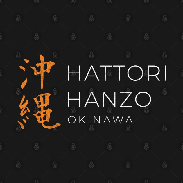 Hattori Hanzo Okinawa - vintage logo by BodinStreet