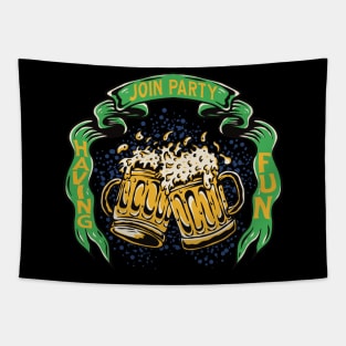 Beer Party Tapestry