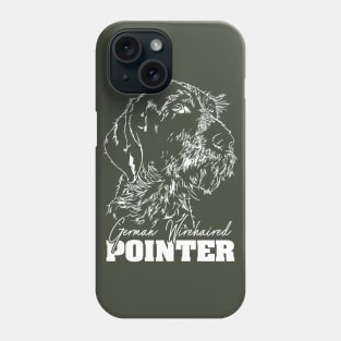 German Wirehaired Pointer dog lover Phone Case