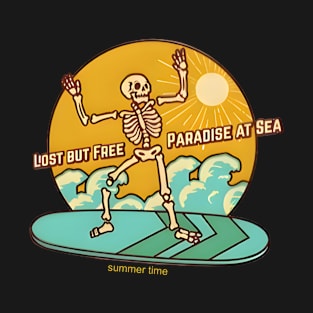 vintage_lost but free-paradis at sea T-Shirt