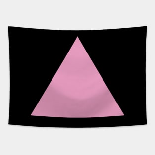 Pink triangle Tapestry