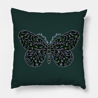 Blooming dragonfly Pillow