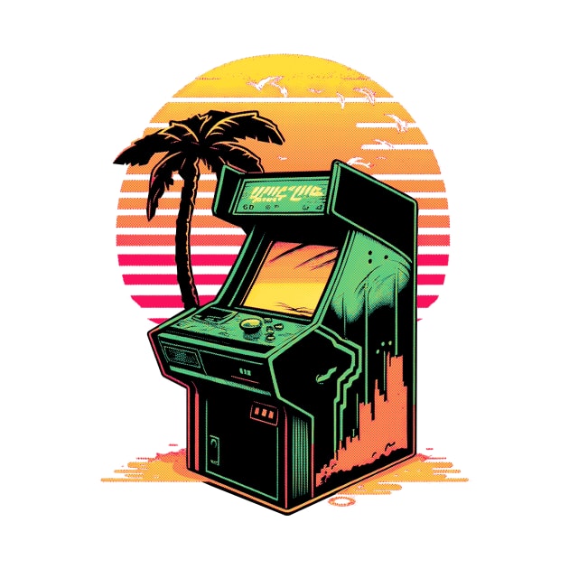 Retro Arcade Machine by DragonDream