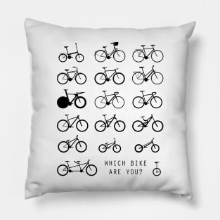 Which bike are you? Pillow