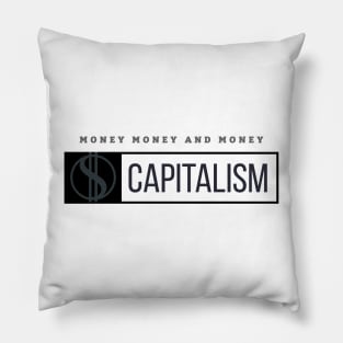 Capitalism Pillow