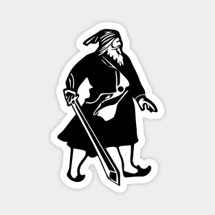 Warrior Saint Baba Deep Singh Ji Sticker Magnet