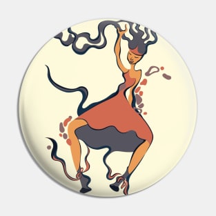 Girl dancing underwater Pin