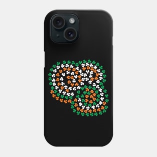 More Shamrock Spirals for St Patricks Day Phone Case