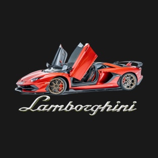 Lamborghini SVJ Supercar Products T-Shirt