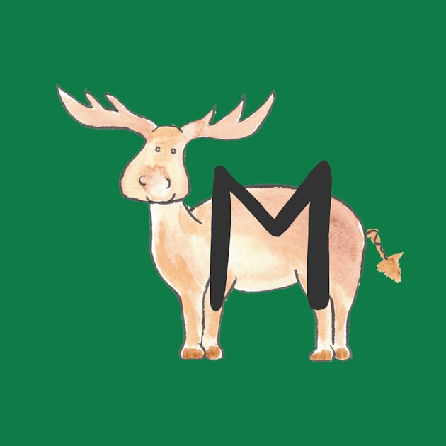 M is for Moose by littlebigbit