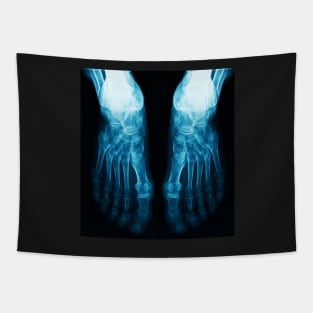 X-Ray Feet Tapestry