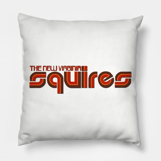 DEFUNCT - New Virginia Squires Pillow by LocalZonly