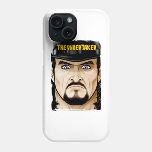 The Undertaker scary face Phone Case