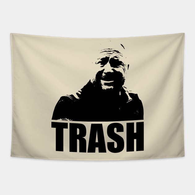 Alex Jones, Human Trash Tapestry by NickiPostsStuff