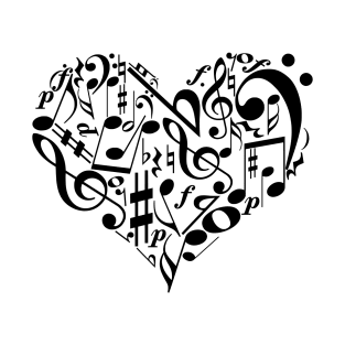 Music heart T-Shirt