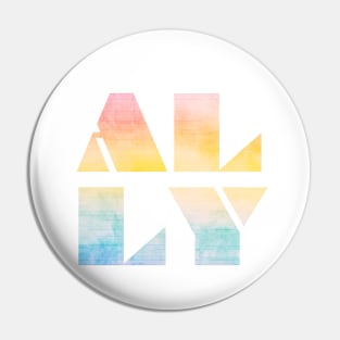 Pride Ally Pin