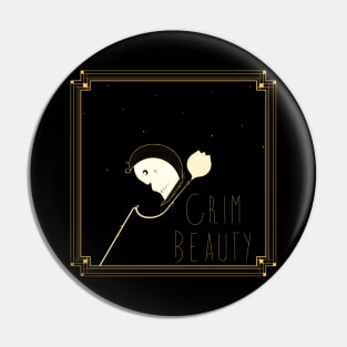 Grim Beauty Pin