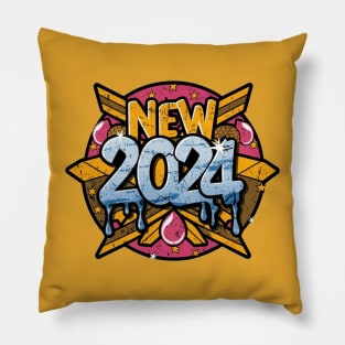 Happy New Year Pillow