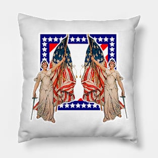 Independence day 4th of july celebration Pillow