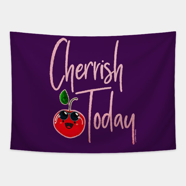 Cherrish Today Tapestry by punnygarden