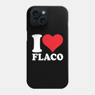 I Love Flaco Phone Case