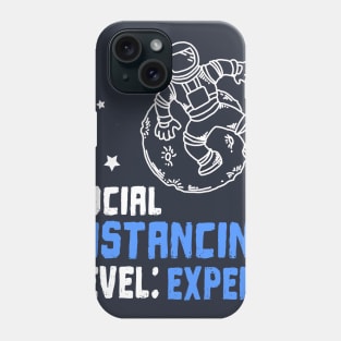 Social Distancing Expert Astronaut Corona Virus Phone Case