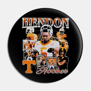 Hendon Hooker College Vintage Bootleg Pin