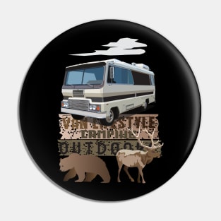 Van Lifestyle camping Pin